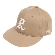 ライズ（RYZ）（メンズ、レディース）R-ロゴ PRE-CURVE キャップ RZ20ST23SS0036 BEG 帽子