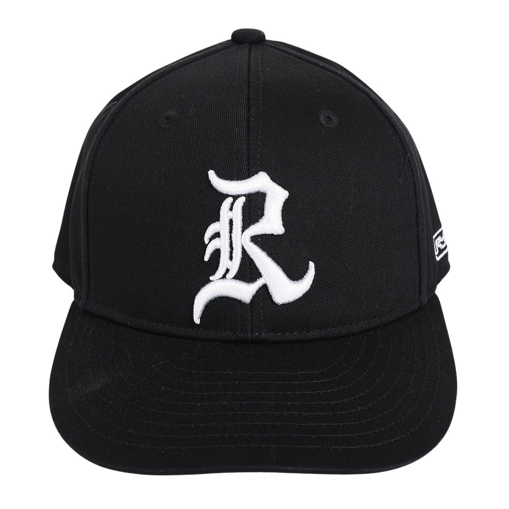 ライズ（RYZ）（メンズ）R ロゴ PRE-CURVE キャップ RZ20ST23SS0036 BLK 帽子