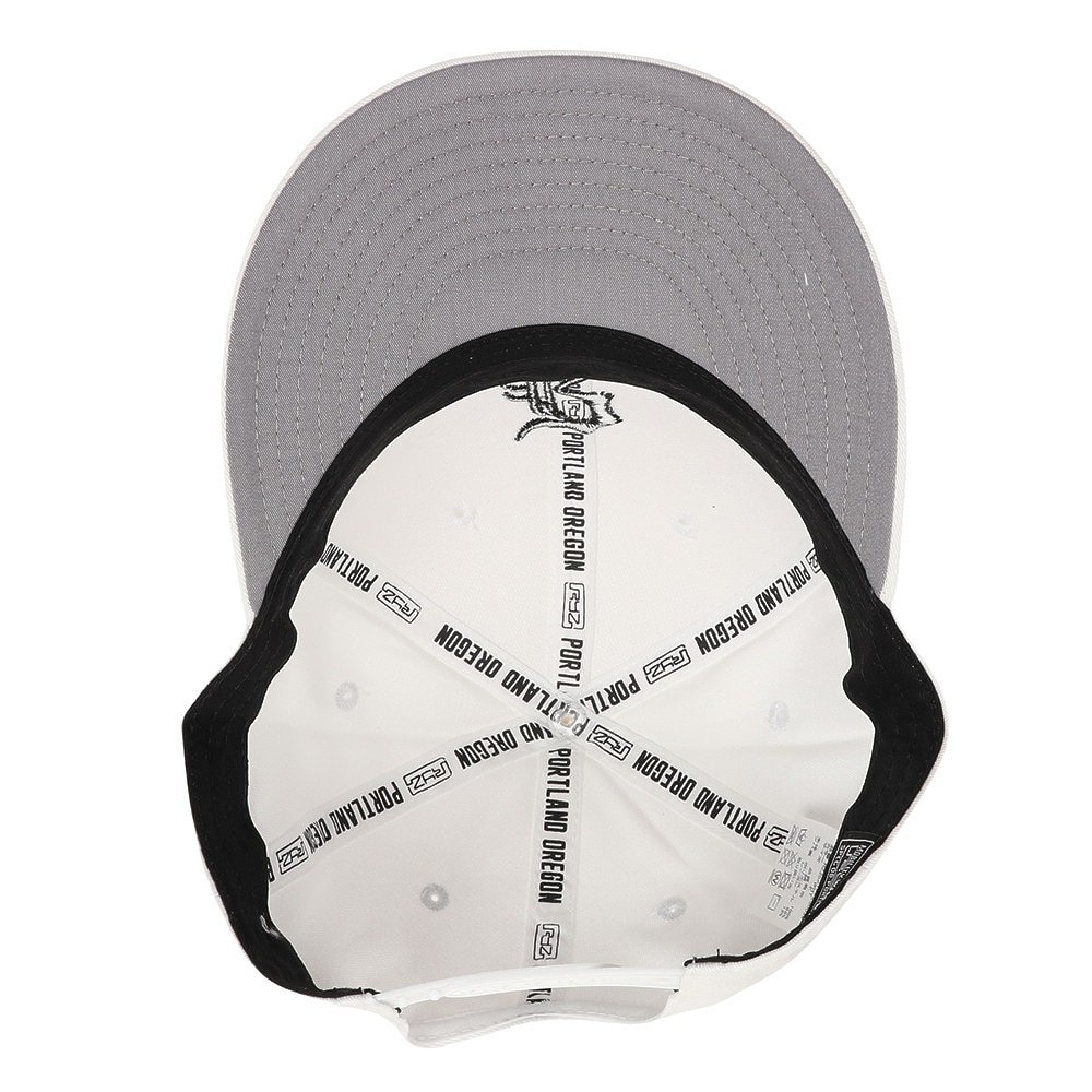 ライズ（RYZ）（メンズ、レディース）R-ロゴ PRE-CURVE キャップ RZ20ST23SS0036 WHT 帽子