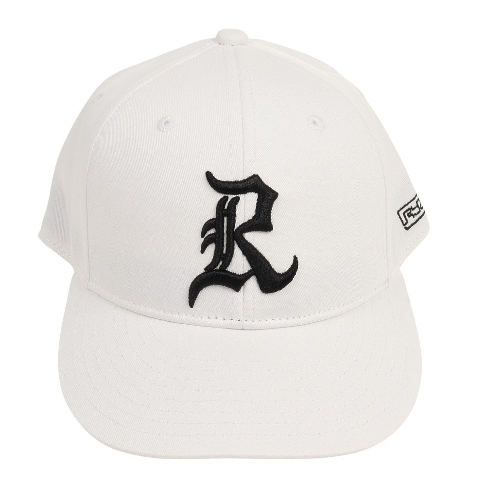 ライズ（RYZ）（メンズ、レディース）R-ロゴ PRE-CURVE キャップ RZ20ST23SS0036 WHT 帽子