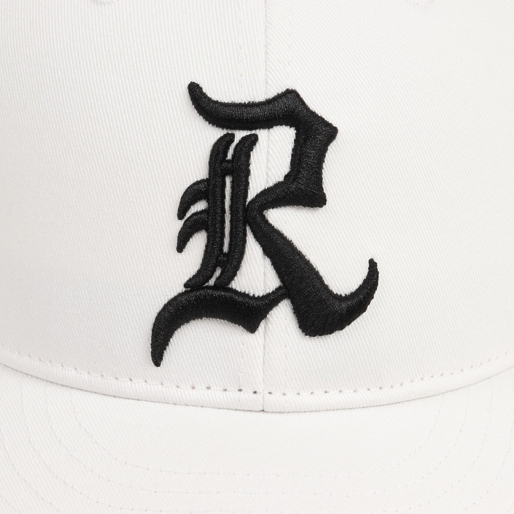 ライズ（RYZ）（メンズ、レディース）R-ロゴ PRE-CURVE キャップ RZ20ST23SS0036 WHT 帽子