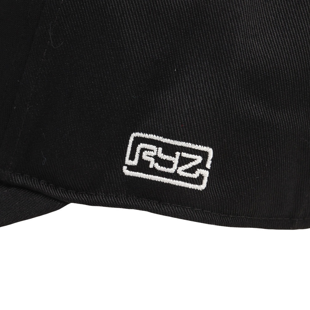 ライズ（RYZ）（メンズ、レディース）ワッペン PRE-CURVE キャップ RZ20ST23SS0038 BLK 帽子