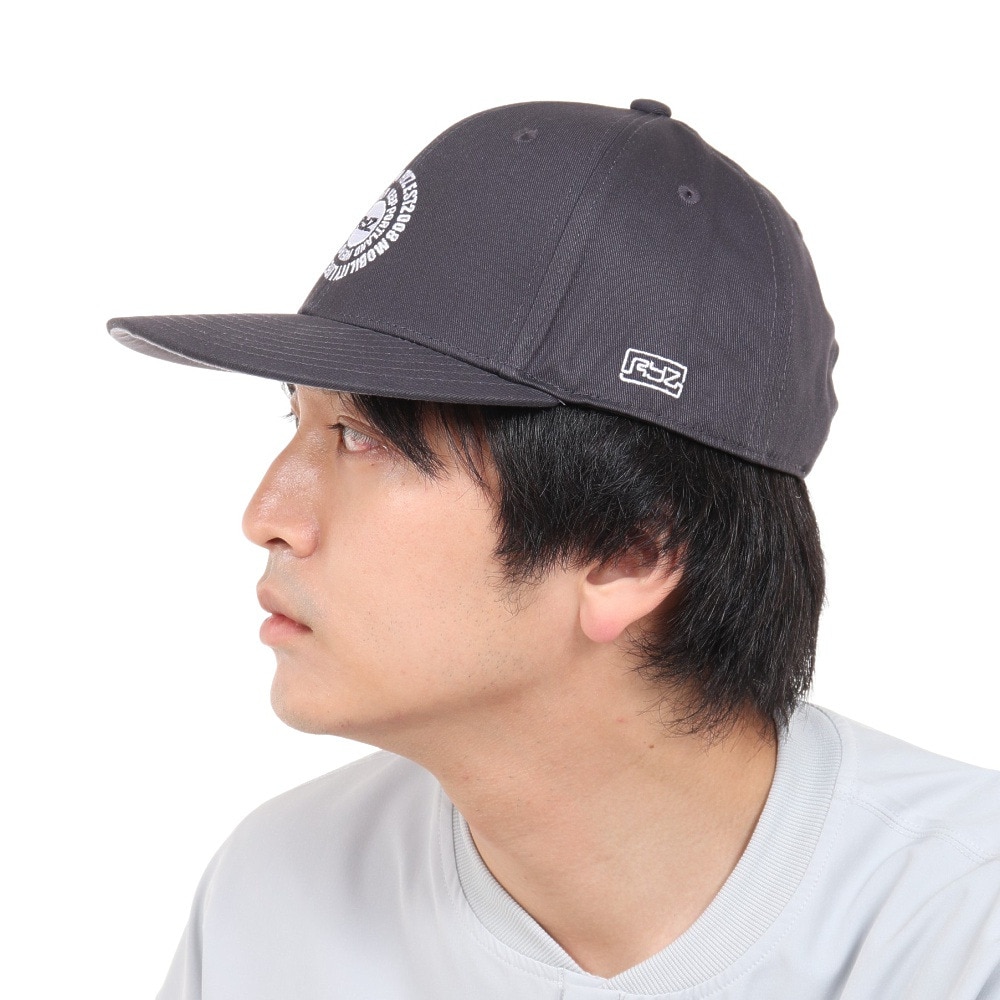 ライズ（RYZ）（メンズ、レディース）ダブル サークル ロゴ キャップ RZ20ST23SS0039 CGRY 帽子