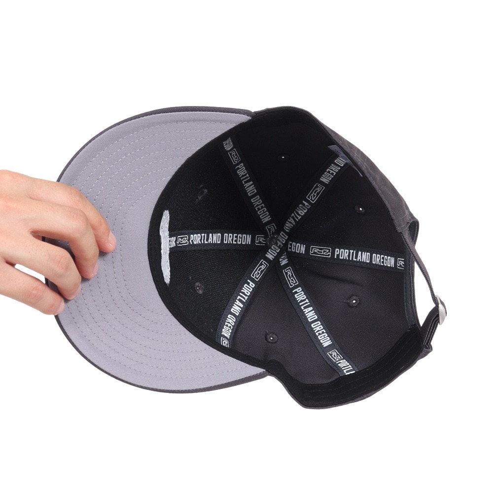 ライズ（RYZ）（メンズ、レディース）ダブル サークル ロゴ キャップ RZ20ST23SS0039 CGRY 帽子