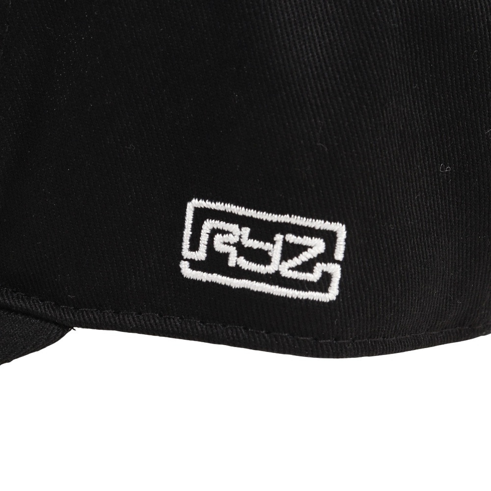 ライズ（RYZ）（メンズ、レディース）デコレーション ラウンド キャップ RZ20ST23SS0040 BLK 帽子