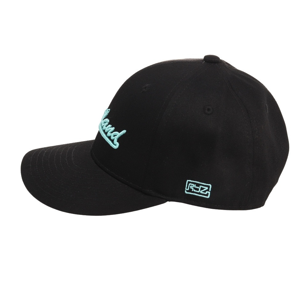 ライズ（RYZ）（メンズ、レディース）CURSIVE ロゴ キャップ RZ20ST23SS0041 BLK 帽子