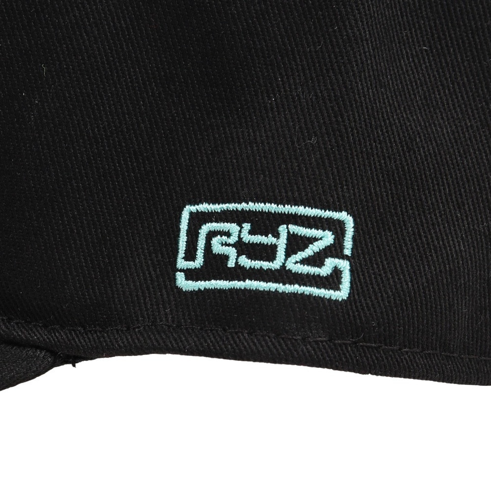 ライズ（RYZ）（メンズ、レディース）CURSIVE ロゴ キャップ RZ20ST23SS0041 BLK 帽子