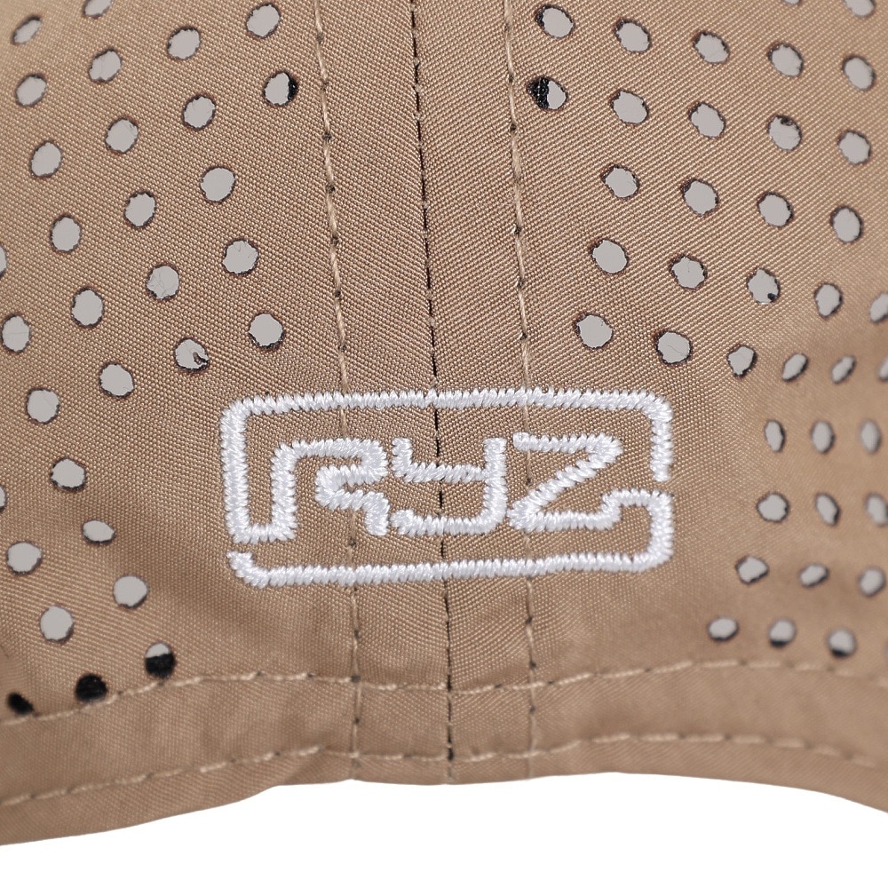 ライズ（RYZ）（メンズ）ベーシック ロゴ LASER CUT キャップ RZ20ST23SS0042 BEG 帽子