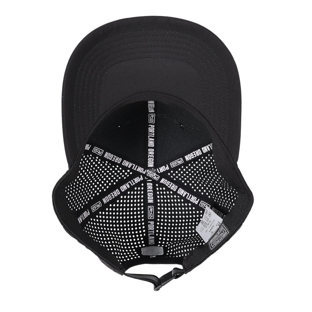ライズ（RYZ）（メンズ）ベーシック ロゴ LASER CUT キャップ RZ20ST23SS0042 BLK 帽子 吸汗速乾