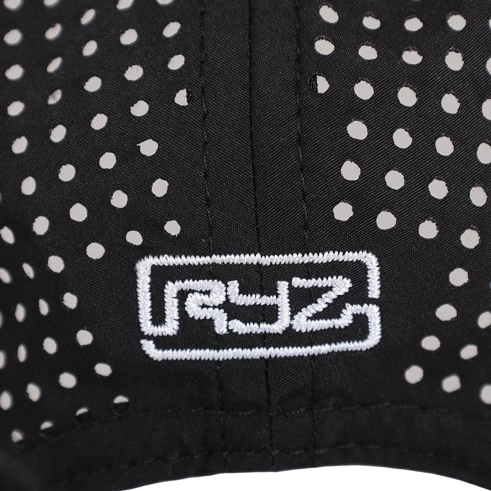 ライズ（RYZ）（メンズ）ベーシック ロゴ LASER CUT キャップ RZ20ST23SS0042 BLK 帽子 吸汗速乾