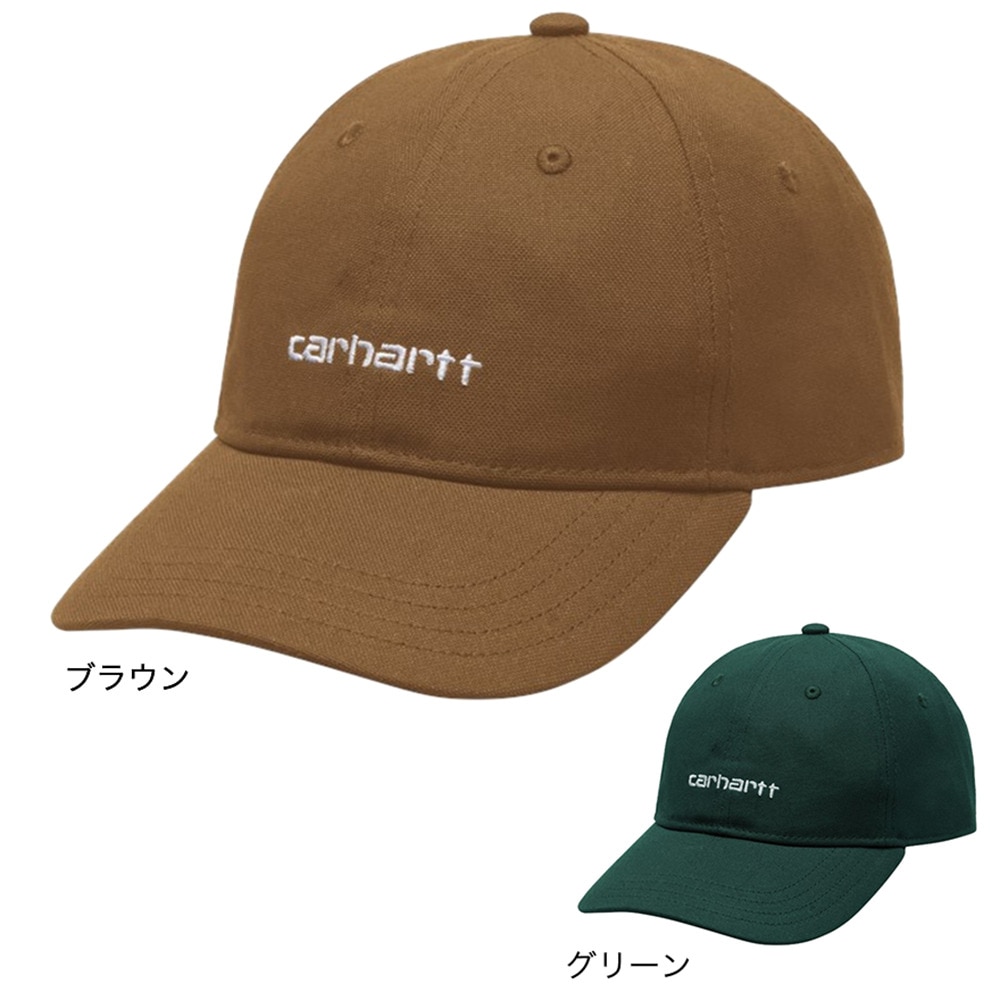 カーハート（CARHARTT）（メンズ、レディース）キャンバス スクリプター キャップ I02887600QXX23SS 帽子