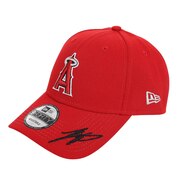 ニューエラ（NEW ERA）（メンズ）940ANGELS OHTANI SIGN MLB ロサンゼルス・エンゼルス 大谷翔平 サイン スカーレット キャップ 13710753