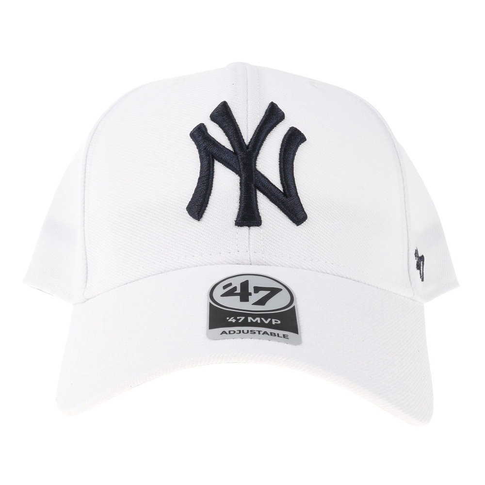 フォーティーセブン ブランド（47 Brand）（メンズ）Yankees '47 MVP キャップ White B-MVP17WBV-WHD.