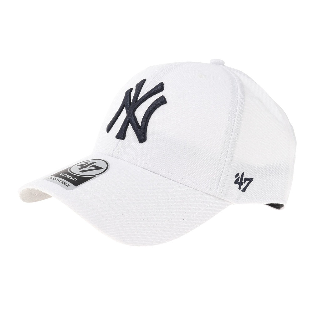 フォーティーセブン ブランド（47 Brand）（メンズ）Yankees '47 MVP キャップ White B-MVP17WBV-WHD.