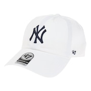 フォーティーセブン ブランド(47 Brand)(メンズ)Yankees Home 47 CLEAN UP キャップ Whit B-RGW17GWS-WHN.
