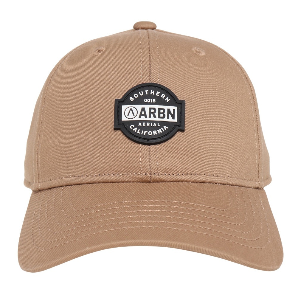 エアボーン（ARBN）（メンズ、レディース）ワッペン ロゴ キャップ AB2023SS-CAP001-BEG 帽子