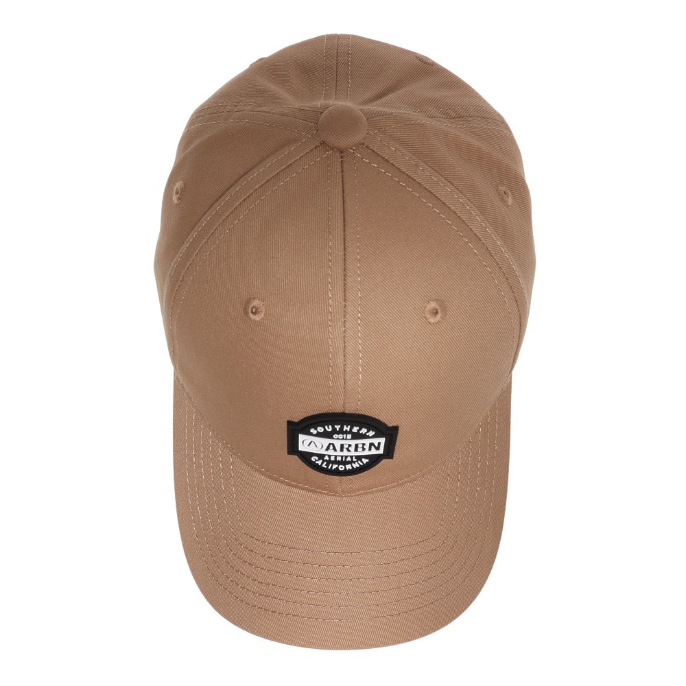 エアボーン（ARBN）（メンズ、レディース）ワッペン ロゴ キャップ AB2023SS-CAP001-BEG 帽子