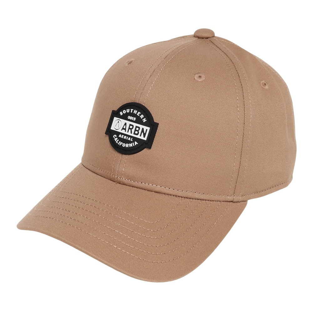 エアボーン（ARBN）（メンズ、レディース）ワッペン ロゴ キャップ AB2023SS-CAP001-BEG 帽子