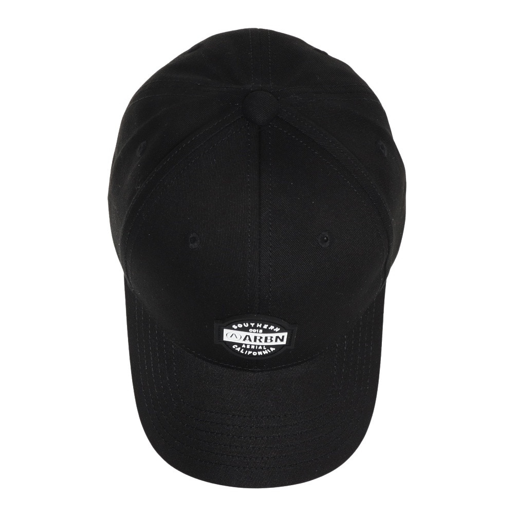 エアボーン（ARBN）（メンズ、レディース）ワッペン ロゴ キャップ AB2023SS-CAP001-BLK 帽子