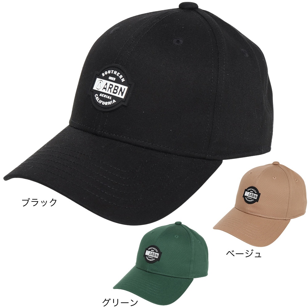 エアボーン（ARBN）（メンズ、レディース）ワッペン ロゴ キャップ AB2023SS-CAP001-GRN 帽子