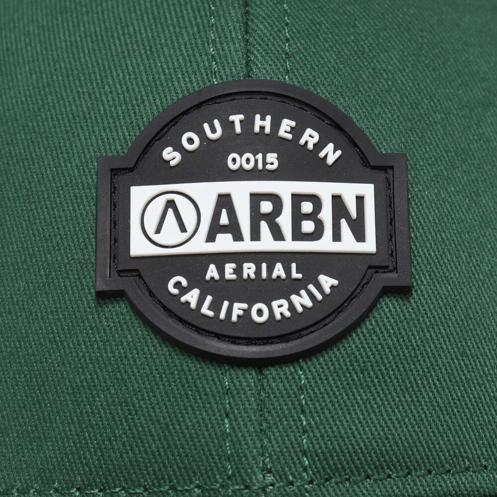 エアボーン（ARBN）（メンズ、レディース）ワッペン ロゴ キャップ AB2023SS-CAP001-GRN 帽子