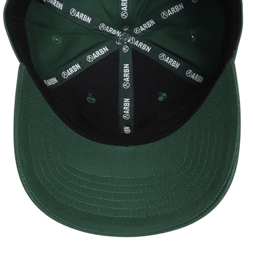 エアボーン（ARBN）（メンズ、レディース）ワッペン ロゴ キャップ AB2023SS-CAP001-GRN 帽子