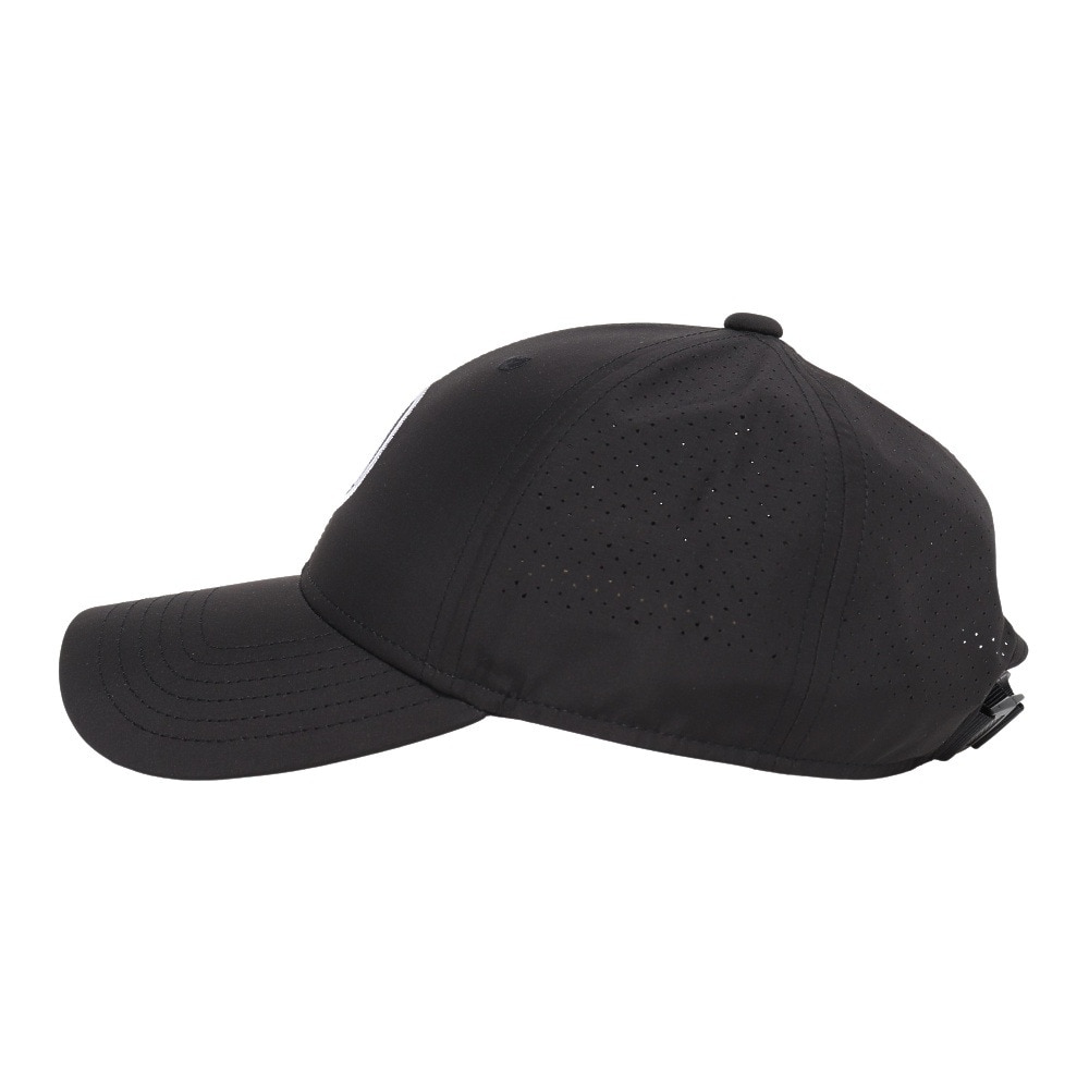 エアボーン（ARBN）（メンズ、レディース）サークル ロゴ メッシュキャップ AB2023SS-CAP002-BLK 帽子