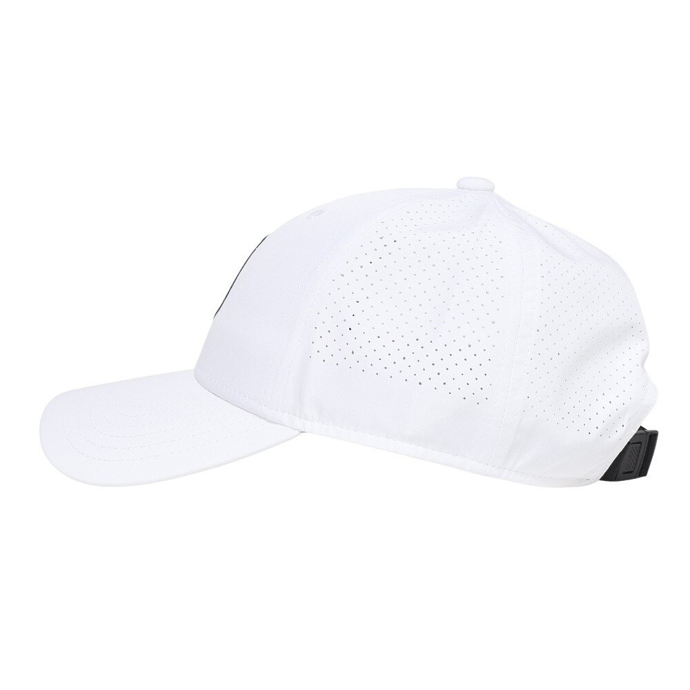 エアボーン（ARBN）（メンズ、レディース）サークル ロゴ メッシュキャップ AB2023SS-CAP002-WHT 帽子