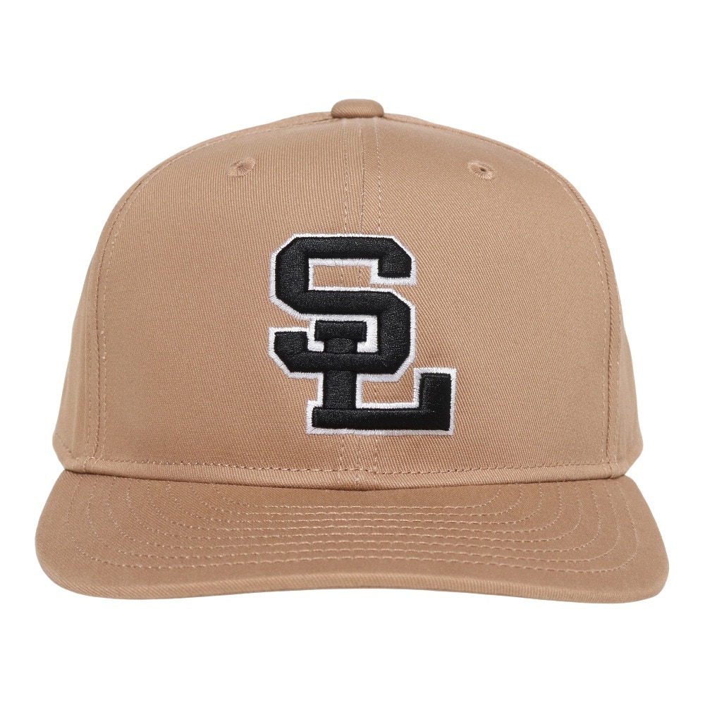 スライド（SLYDE）（メンズ、レディース）ロゴ プレカーブ キャップ SL2023SS-CAP001-BEG 帽子