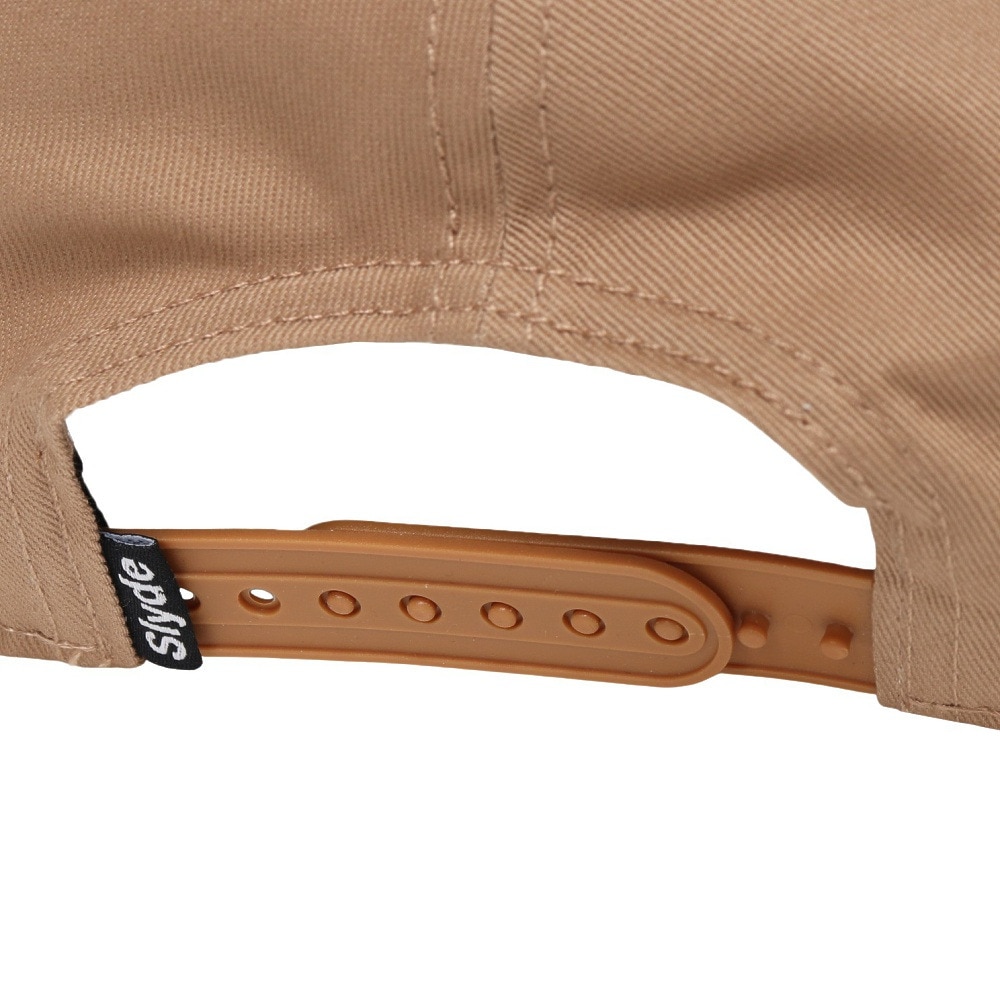 スライド（SLYDE）（メンズ、レディース）ロゴ プレカーブ キャップ SL2023SS-CAP001-BEG 帽子