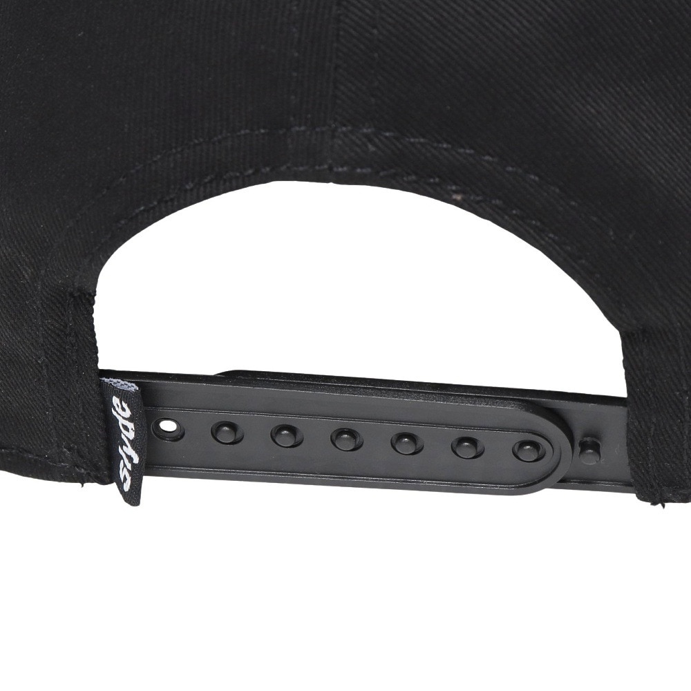 スライド（SLYDE）（メンズ、レディース）ロゴ プレカーブ キャップ SL2023SS-CAP001-BLK 帽子