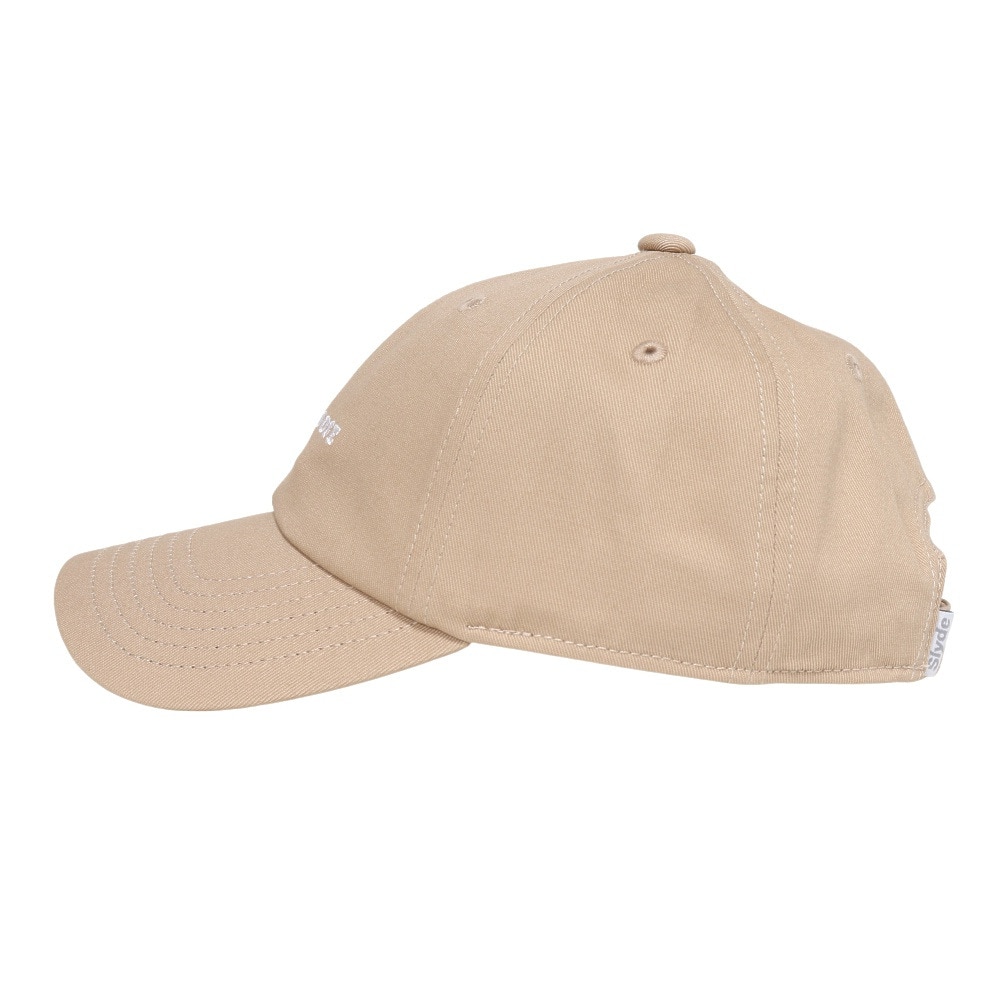 スライド（SLYDE）（メンズ、レディース）ロゴ 6パネルキャップ SL2023SS-CAP002-BEG 帽子