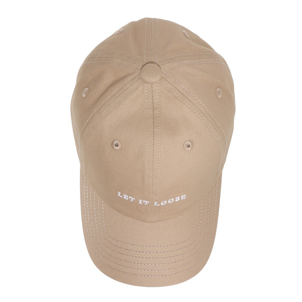 スライド（SLYDE）（メンズ、レディース）ロゴ 6パネルキャップ SL2023SS-CAP002-BEG 帽子