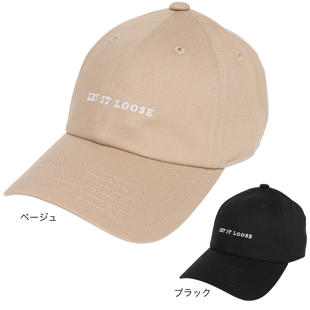スライド（SLYDE）（メンズ、レディース）ロゴ 6パネルキャップ SL2023SS-CAP002-BLK 帽子