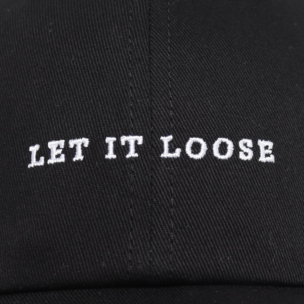スライド（SLYDE）（メンズ、レディース）ロゴ 6パネルキャップ SL2023SS-CAP002-BLK 帽子