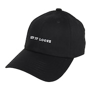 スライド（SLYDE）（メンズ、レディース）ロゴ 6パネルキャップ SL2023SS-CAP002-BLK 帽子