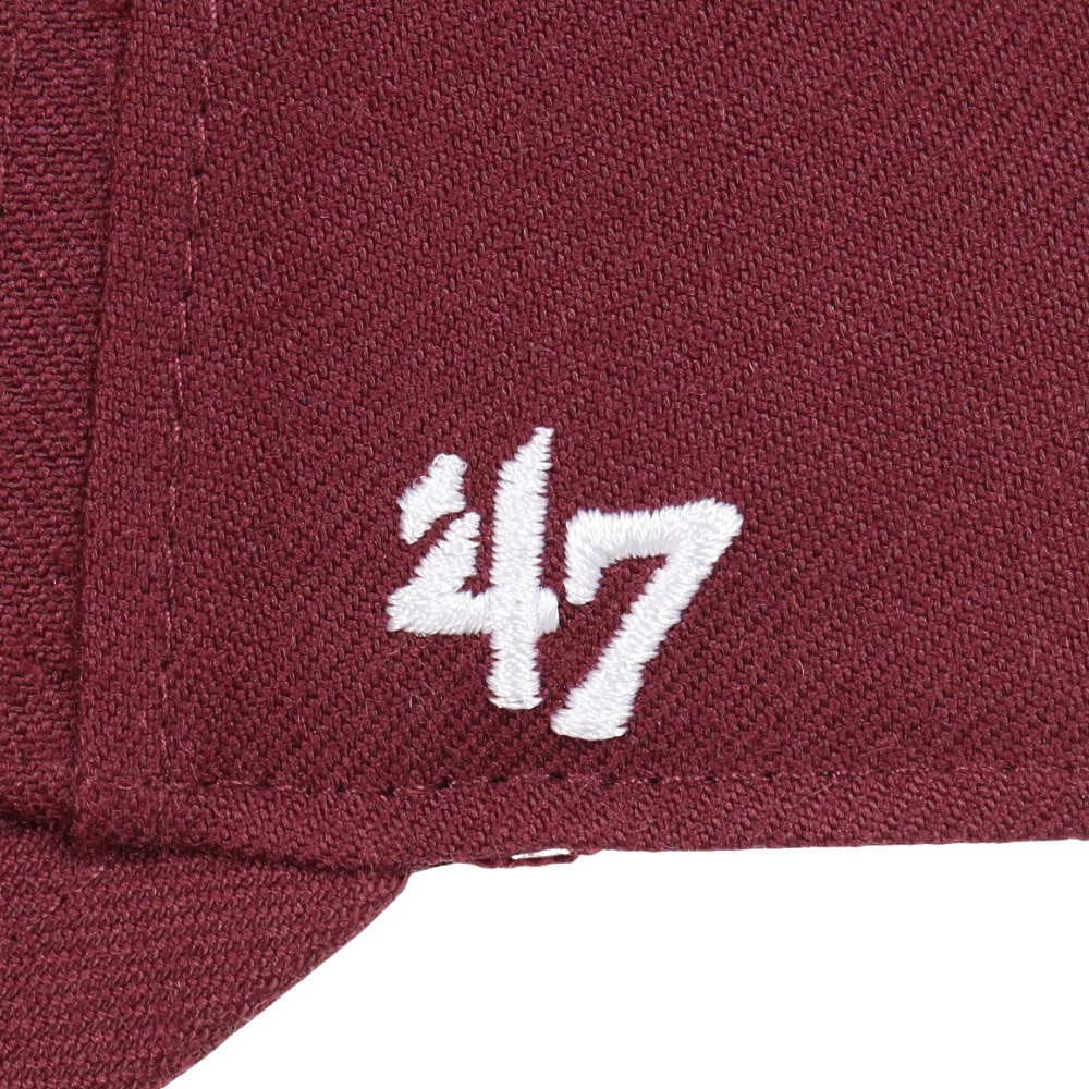 フォーティーセブン ブランド（47 Brand）（メンズ）ヤンキース キャップ 47 MVP ダークマルーン B-MVP17WBV-KMA