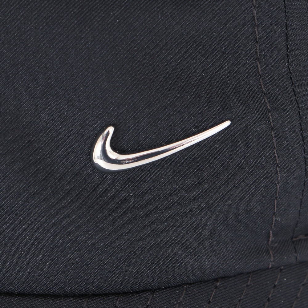 ナイキ（NIKE）（メンズ）ドライフィット クラブ CB MT スウッシュ キャップ FB5372-010 帽子 吸汗速乾 黒