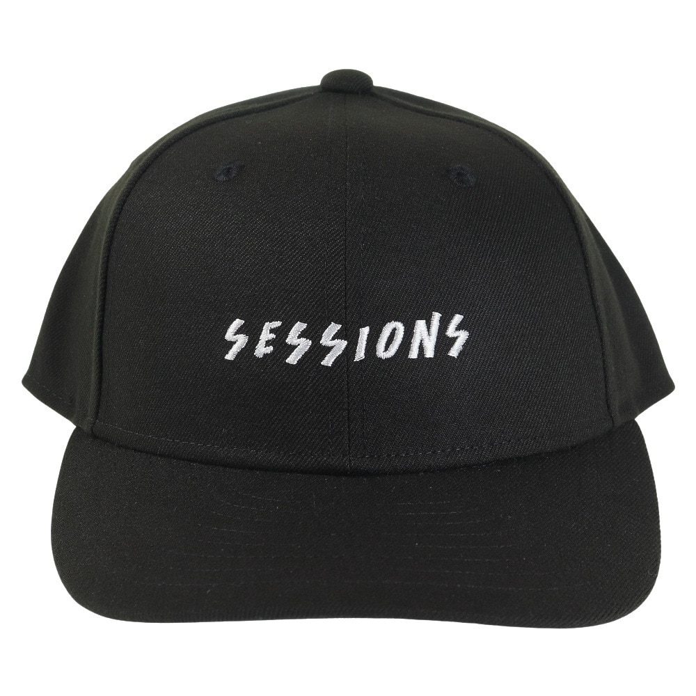 セッションズ（SESSIONS）（メンズ）ベーシック プレカーブキャップ 23080258 BKXWH 帽子