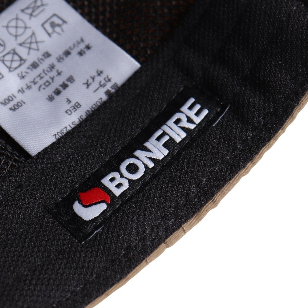 ボンファイア（Bonfire）（メンズ）フロントパネルBBキャップ 20BNF3FST2302 BEG 帽子