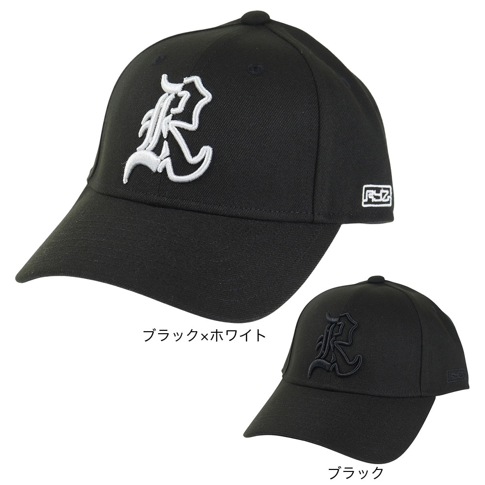 ライズ（RYZ）（メンズ）ロゴキャップ RZ20ST23FW0030 BKXWH 帽子