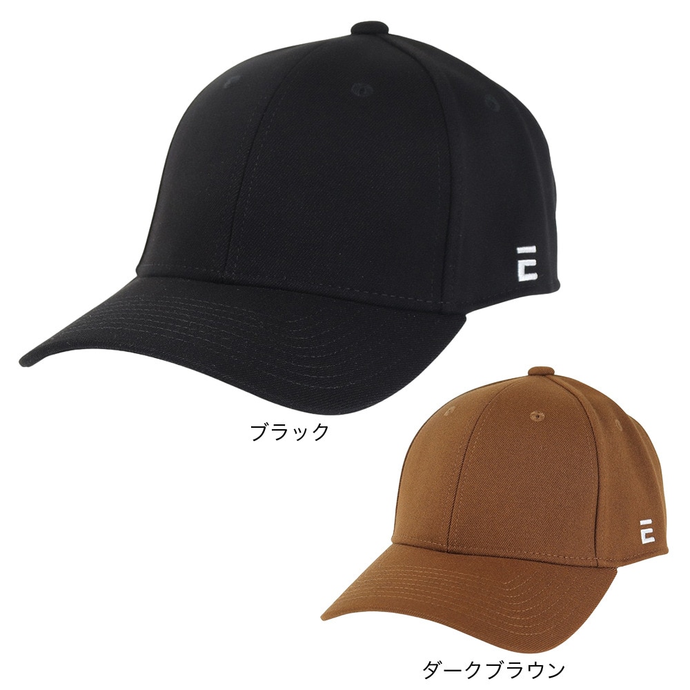 エルケクス（ELKEX）（メンズ）Eロゴギャバジンキャップ