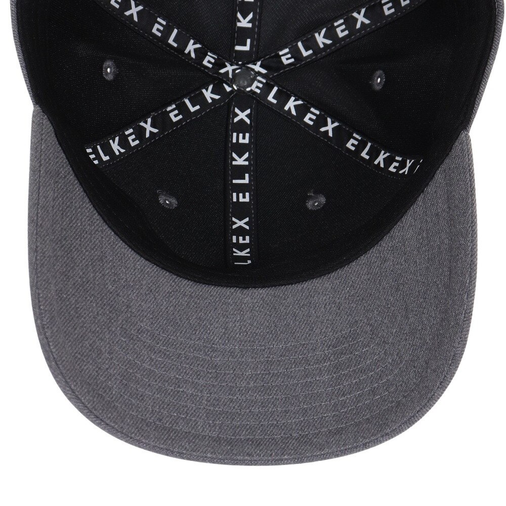 エルケクス（ELKEX）（メンズ）Eロゴ ギャバジンキャップ EKM3FA0023 GRY 帽子