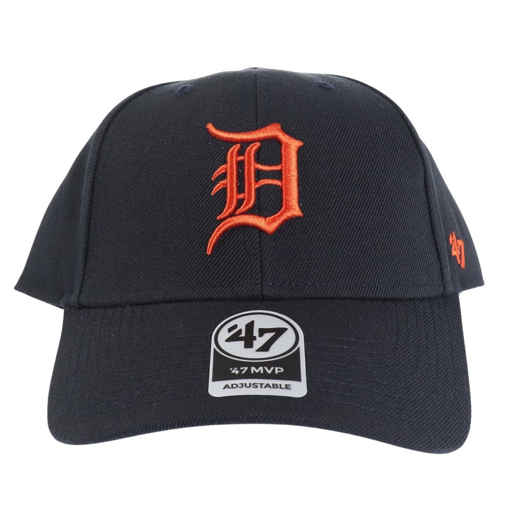 フォーティーセブン ブランド（47 Brand）（メンズ、レディース）Tigers 47 MVP キャップ Navy x Ora B-MVP09WBV-NYI