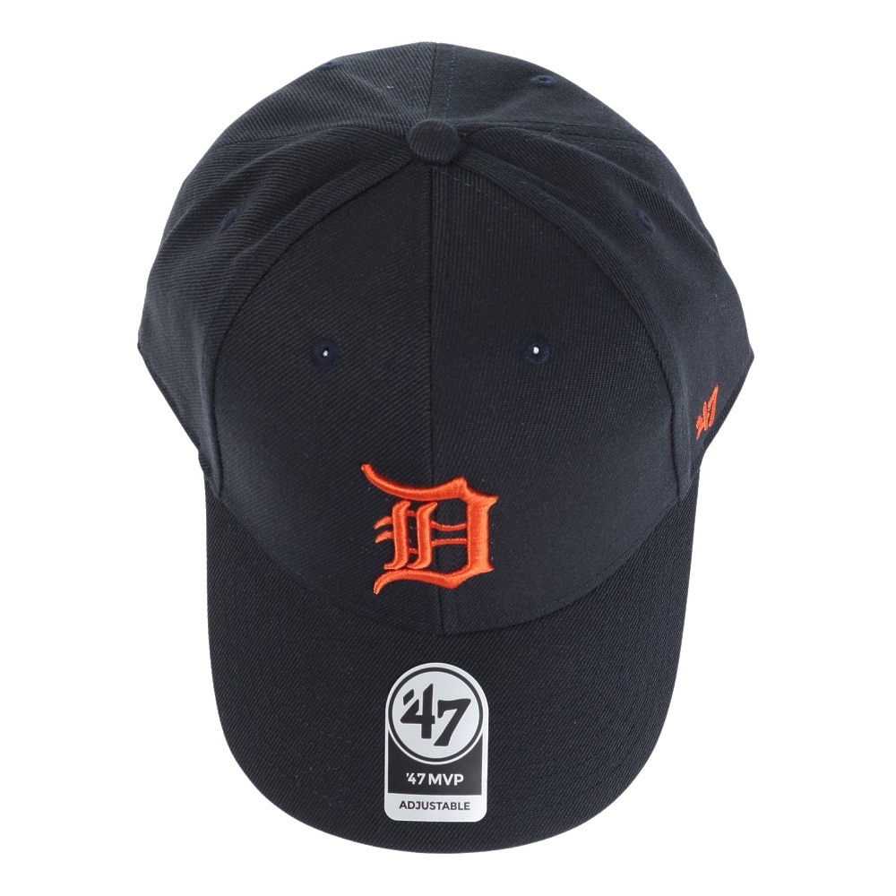 フォーティーセブン ブランド（47 Brand）（メンズ、レディース）Tigers 47 MVP キャップ Navy x Ora B-MVP09WBV-NYI