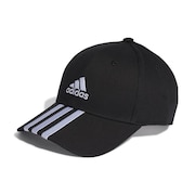 (メンズ、レディース)スリーストライプス コットンツイル ベースボールキャップ DKH29