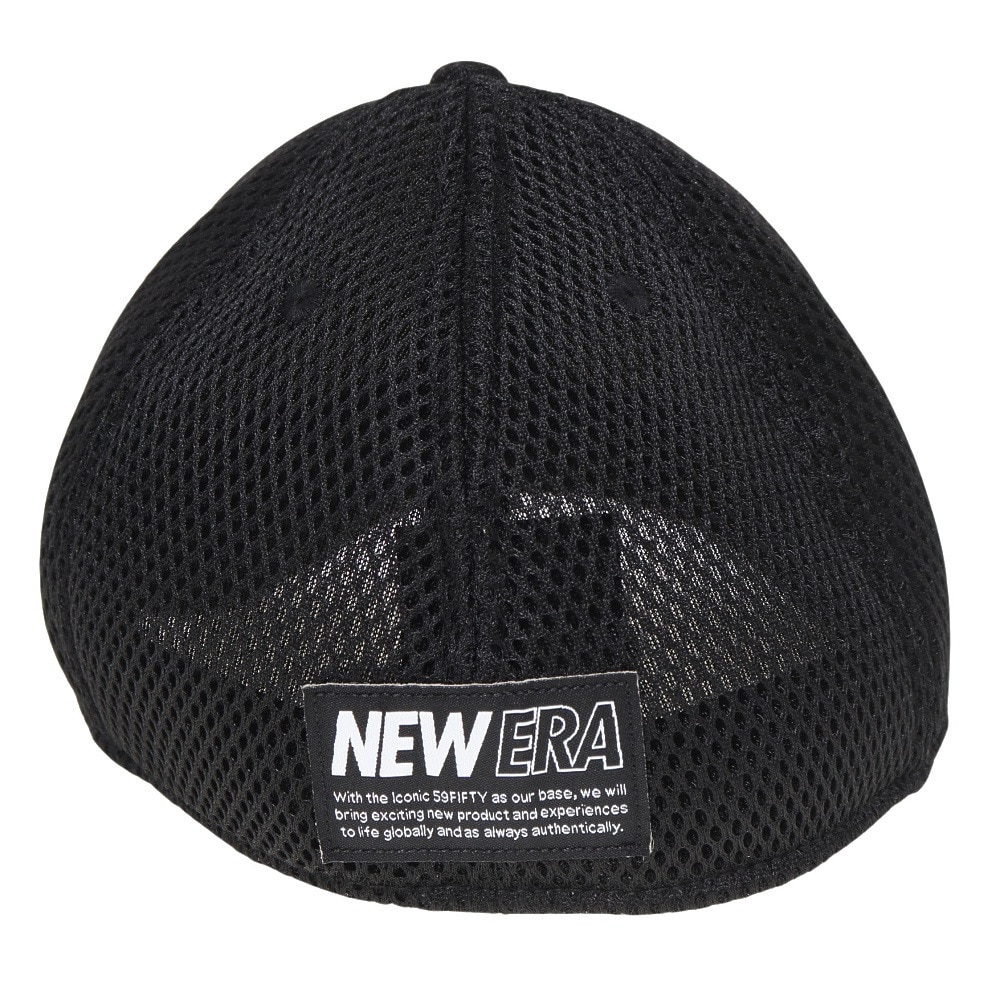 ニューエラ（NEW ERA）（メンズ、レディース）39THIRTY Spacer Mesh フラッグロゴ ブラック 13750855 帽子