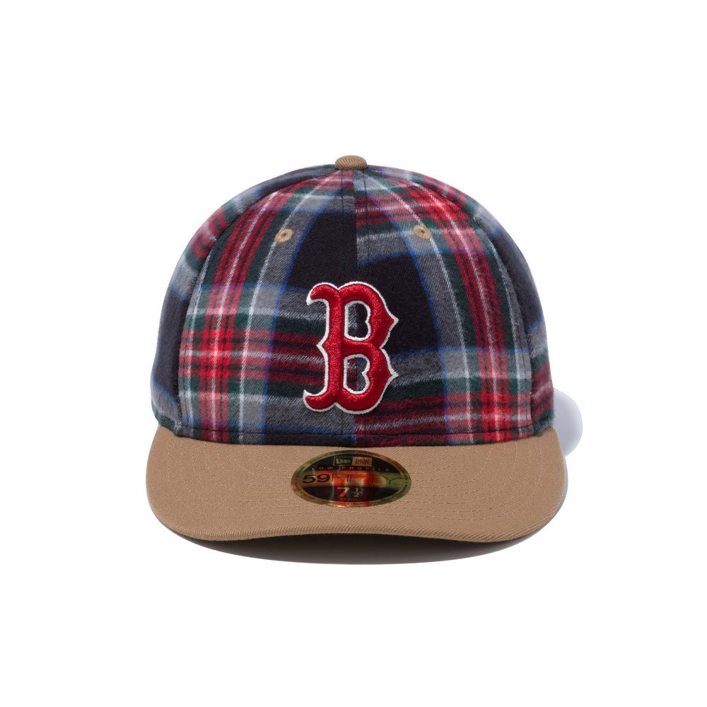 ニューエラ（NEW ERA）（メンズ、レディース）キャップ LP 59FIFTY MLB Plaid タータンチェック 13750872 大きいサイズ