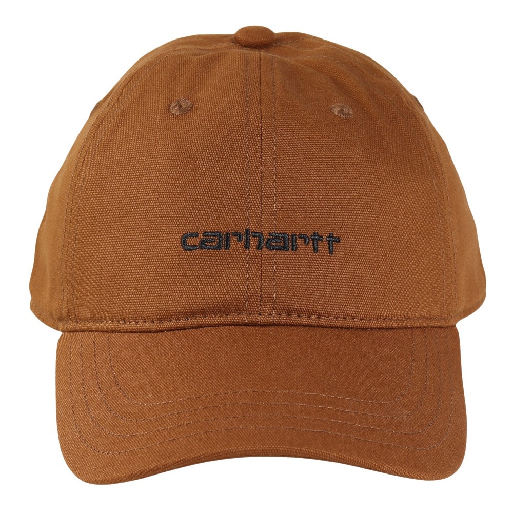 カーハート（CARHARTT）（メンズ）キャンバススクリプトキャップ I0288761QBXX23FW 帽子