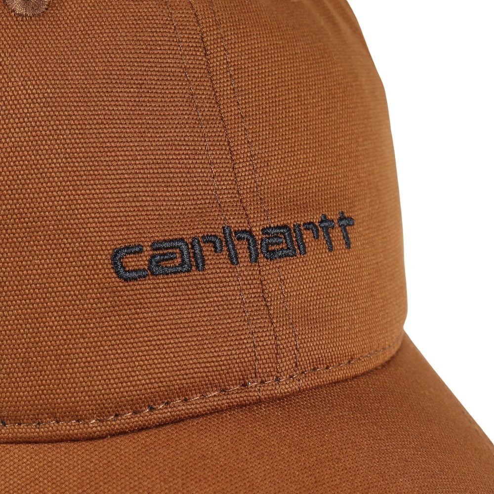 カーハート（CARHARTT）（メンズ）キャンバススクリプトキャップ I0288761QBXX23FW 帽子